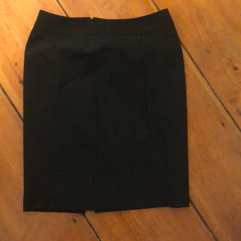Black pencil skirt